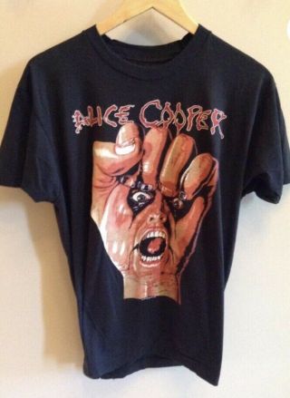 Vintage Alice Cooper - Raise Your Fist And Yell Tour ‘87 - ‘88 Shirt - Large