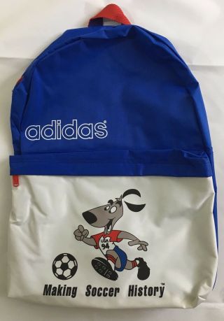 Vintage Adidas Trefoil Backpack 1994 World Cup Soccer Usa