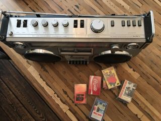 CROWN CSC 850f STEREO BOOMBOX in shape vintage 3