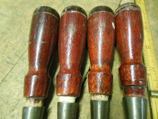 vintage Stanley 750 bevel edge socket chisel 4 old wood carving tool 6