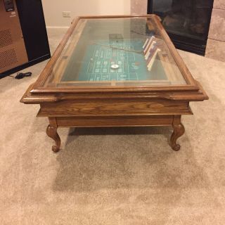 Vintage Coffee Table/Craps Table By Exidy 2