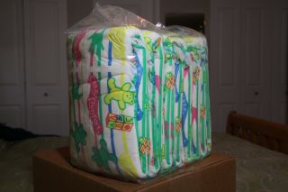Classy Comfort Adult Baby Disposable Diaper Brief Vintage Rare - Medium 2