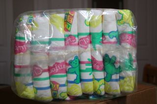 Classy Comfort Adult Baby Disposable Diaper Brief Vintage Rare - Medium 3