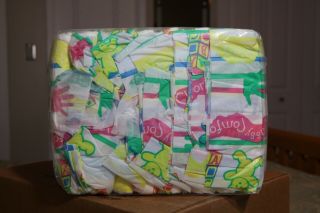 Classy Comfort Adult Baby Disposable Diaper Brief Vintage Rare - Medium 4