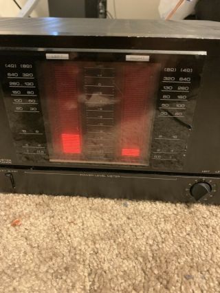 Vintage Kenwood Basic M1D Stereo Power Amplifier - Very. 2