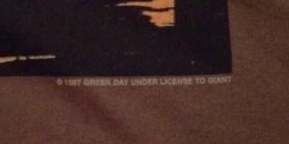 Vintage 1997 / 1998 Green Day Nimrod International Tour Longsleeve Shirt X - Large 5