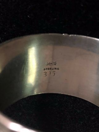 Art Nouveau Serling Silver Napkin Ring Frank Whiting 1899 2