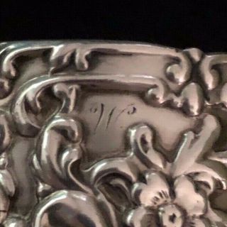 Art Nouveau Serling Silver Napkin Ring Frank Whiting 1899 3