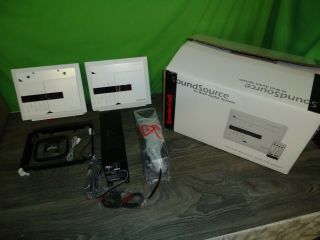 Nos Vintage Soundsource Speakercraft In Wall Stereo & Power Supply X2