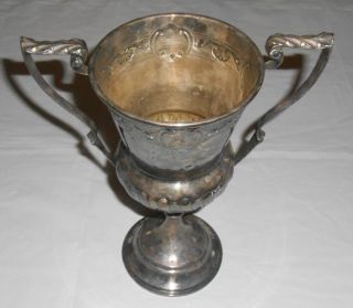 Vintage Antique 1964 - 1966 National President Questers Trophy Engraved - Bottom S2