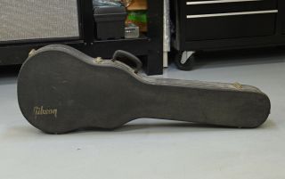 Vintage 1970 - 1972 Gibson Les Paul Custom Guitar Black Tolex Hard Case