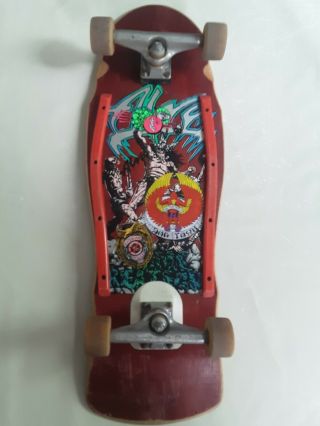 Vintage ALVA EDDIE REATEGUI WARRIOR SKATEBOARD Complete 1988 11