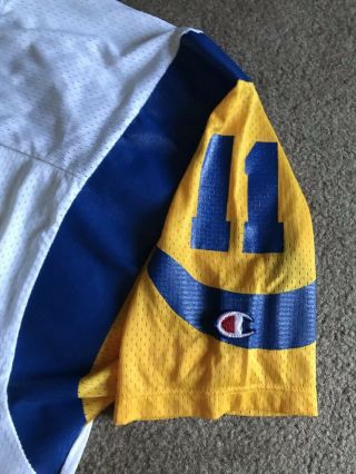 Men’s Vintage NFL Los Angeles Rams Jim Everett 11 Champion Jersey Size 48 XL 4