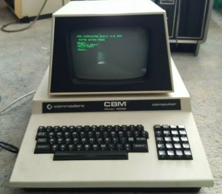 Rare Vintage Commodore Cbm 4008 - And