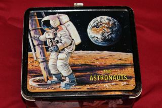 Vintage 1969 The Astronauts Aladdin Industries Metal Lunch Box