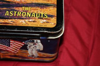 Vintage 1969 The Astronauts Aladdin Industries Metal Lunch Box 5