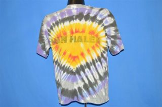 vtg 90s VAN HALEN FOR UNLAWFUL CARNAL KNOWLEDGE 1990 TIE DYE ROCK t - shirt L 4