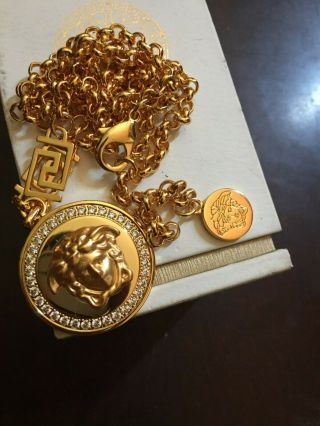 Versace Vintage Necklace Old Stock