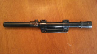 Vintage Weaver B4 Rifle Scope W/mount El Paso Tx.