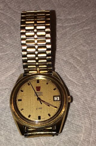 Vintage Omega F300 Chronometer Swiss Made Watch