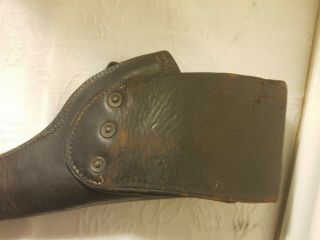 Vintage Military Leather Gun Holster U S 8