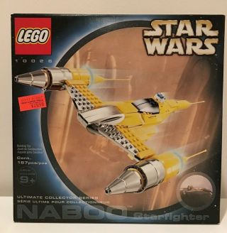 Lego Star Wars Ucs Naboo Starfighter 10026 Nib Ultimate Collector Series