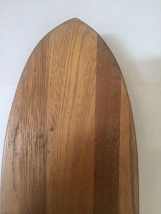 Vintage hobie surfer wooden skateboard sidewalk surfboard 1960s 3