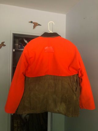 Vintage filson tin cloth hunting jacket / coat size 42 5