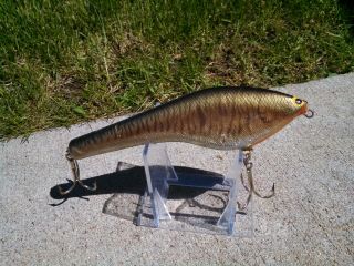 Bagley B Flat 7 Musky Muskie Lure Fishing - - RARE COLOR FOIL Little Muskie 4