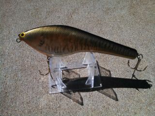Bagley B Flat 7 Musky Muskie Lure Fishing - - RARE COLOR FOIL Little Muskie 6