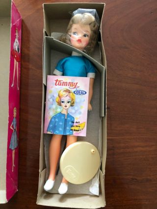 1962 Vintage Ideal Tammy Doll Rare Platinum Blonde 9000 - 1 Nrfb