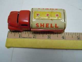 Vintage Japan SSS Tin Friction Gas & Delivery Trucks and Jeep.  A, .  RUNS.  NO RES 6