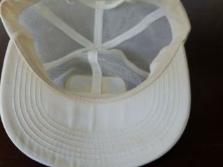 Vintage John Deere Patch White All Mesh Snapback Trucker Hat USA K - Prod 5