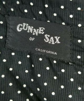 Vintage gunne sax dress black label 4