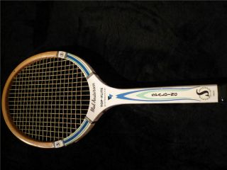 US 1957 CHAMPION HAND SIGNED MAL ANDERSON SPALDING WOOD VINTAGE TENNIS RACQUET 3