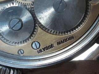Vintage Men ' s Wristwatch ULYSSE NARDIN Marriage Style 9