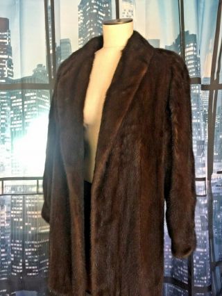 Ranch Women’s Mink Coat Size 14 Vintage 2