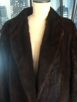 Ranch Women’s Mink Coat Size 14 Vintage 3