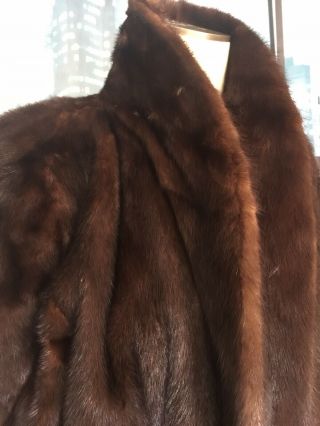 Ranch Women’s Mink Coat Size 14 Vintage 5