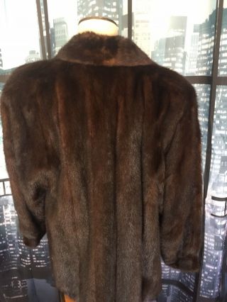 Ranch Women’s Mink Coat Size 14 Vintage 8