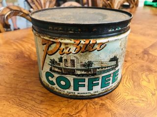 Publix Vintage Coffee Can