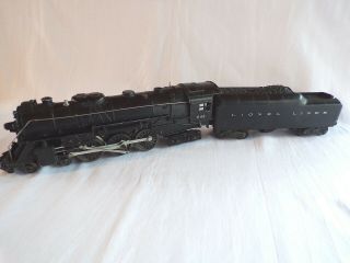 Vintage Lionel 646 4 - 6 - 4 Locomotive Train Engine 2046w Tender
