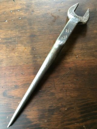 American Bridge 7/8” Spud Wrench Ab.  Co “clean” Vtg Iron Worker Tool