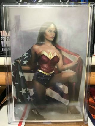 Alexandria Ocasio - Cortez Aoc Comic Wonder Woman Variant Recalled Nm Rare