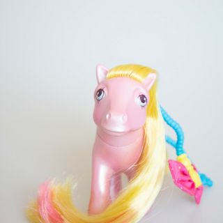 Vintage my little pony Star Light Starlight UK Hair to do ponies 2