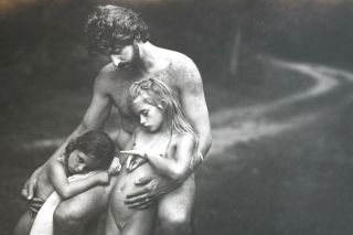 Vintage Sally Mann Photograph The Good Father Black And White Photograph