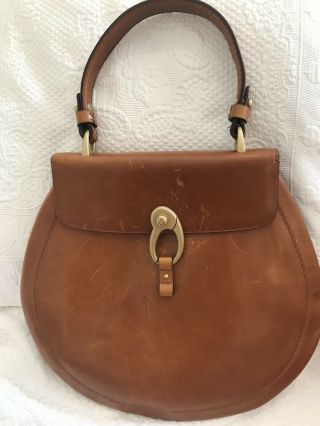 Vintage Bally Bag Stunning Shape With Strap And Dust Bag 5