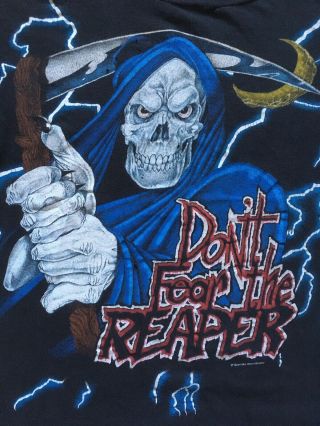 USA American Thunder Don’t Fear The Reaper Shirt Vintage Biker Lightning Rap Ye 3