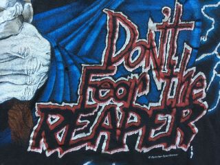 USA American Thunder Don’t Fear The Reaper Shirt Vintage Biker Lightning Rap Ye 6