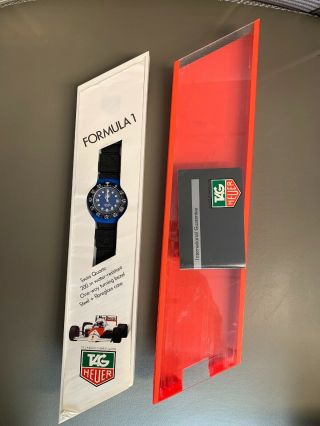 Tag Heuer Formula 1 Swiss Quartz Blue And Black Mens Watch Rare